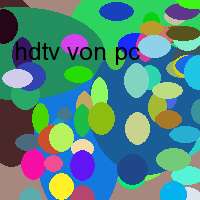 hdtv von pc