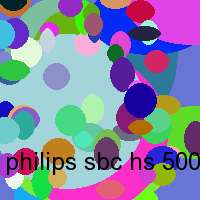 philips sbc hs 500 00