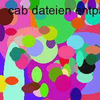 cab dateien entpacken